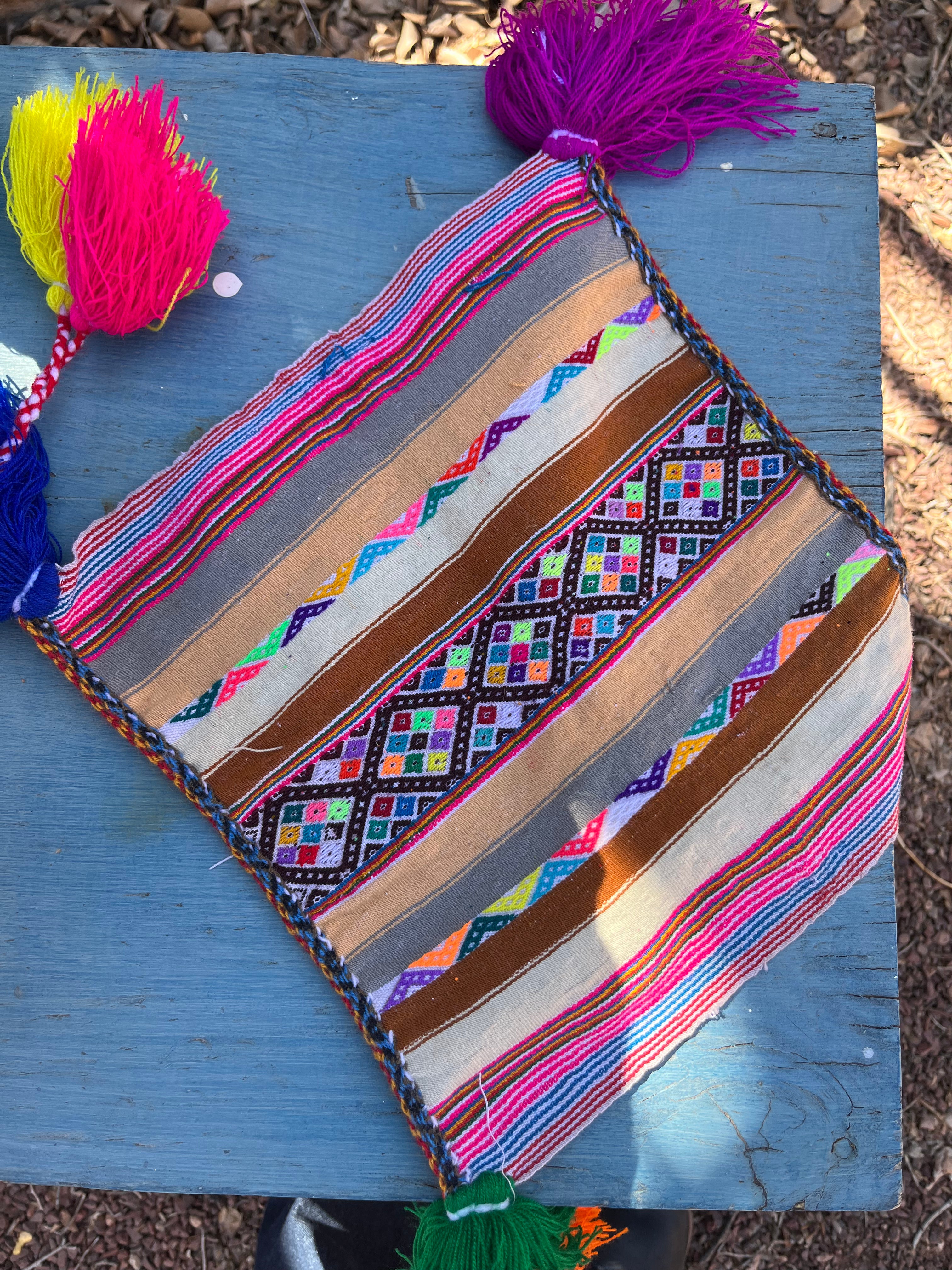 Cusco Peru ~ woven textile ~ 3 styles