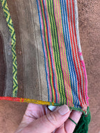 Cusco Peru ~ woven textile ~ with tassels