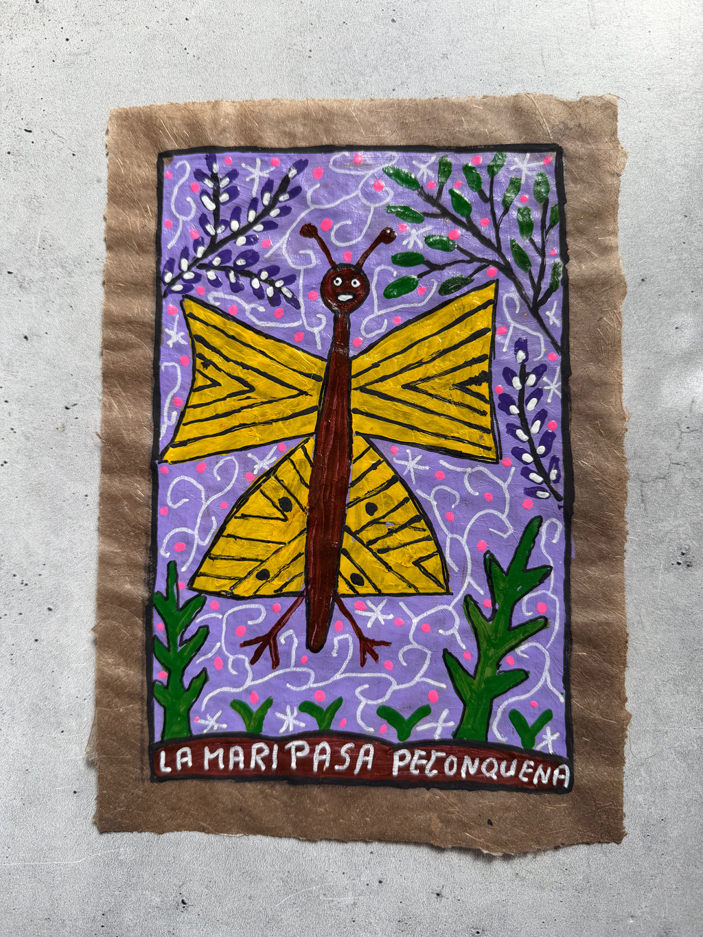 Painting by Lastenia Canayo - La Maripasa