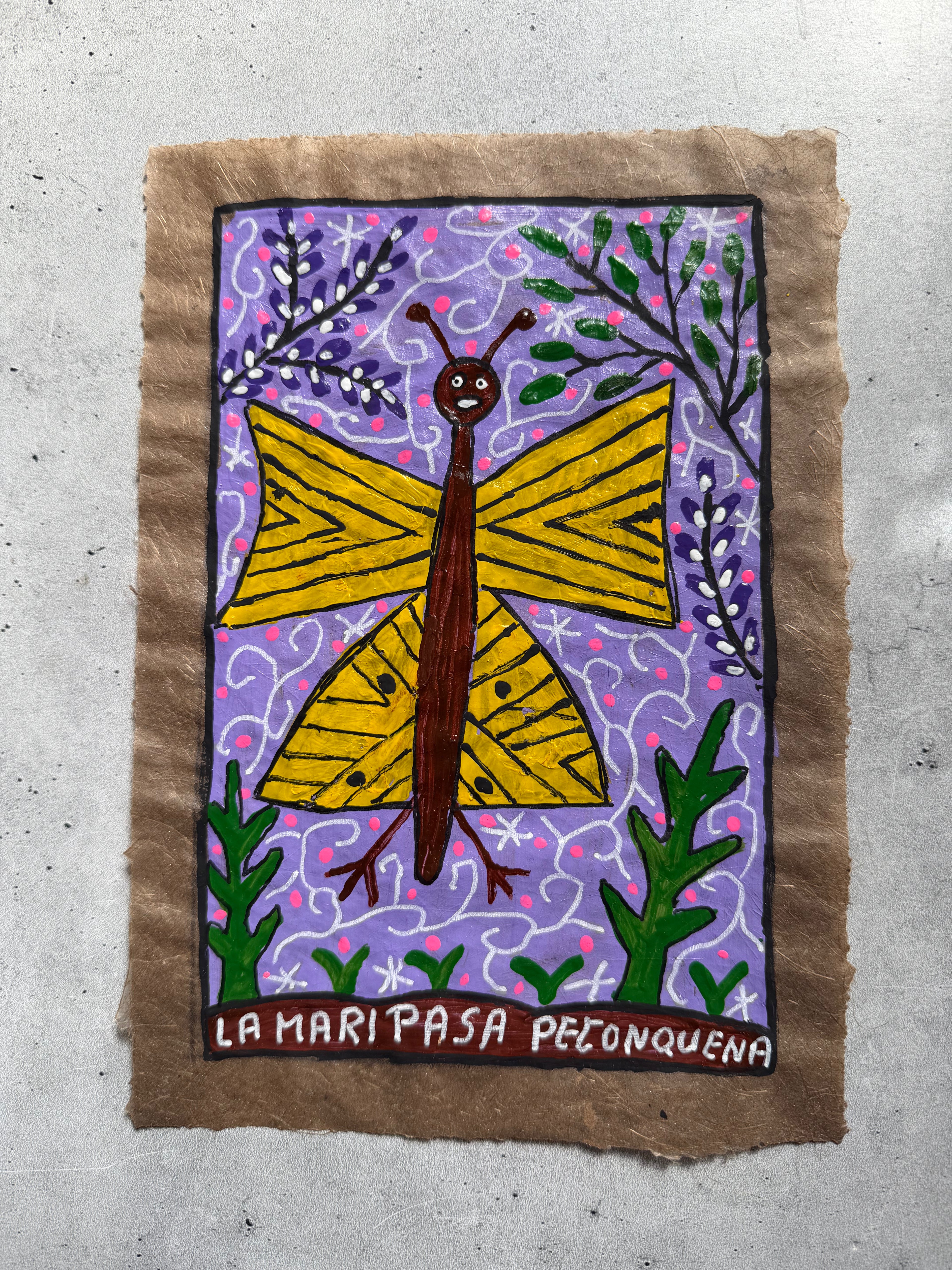 Painting by Lastenia Canayo - La Maripasa