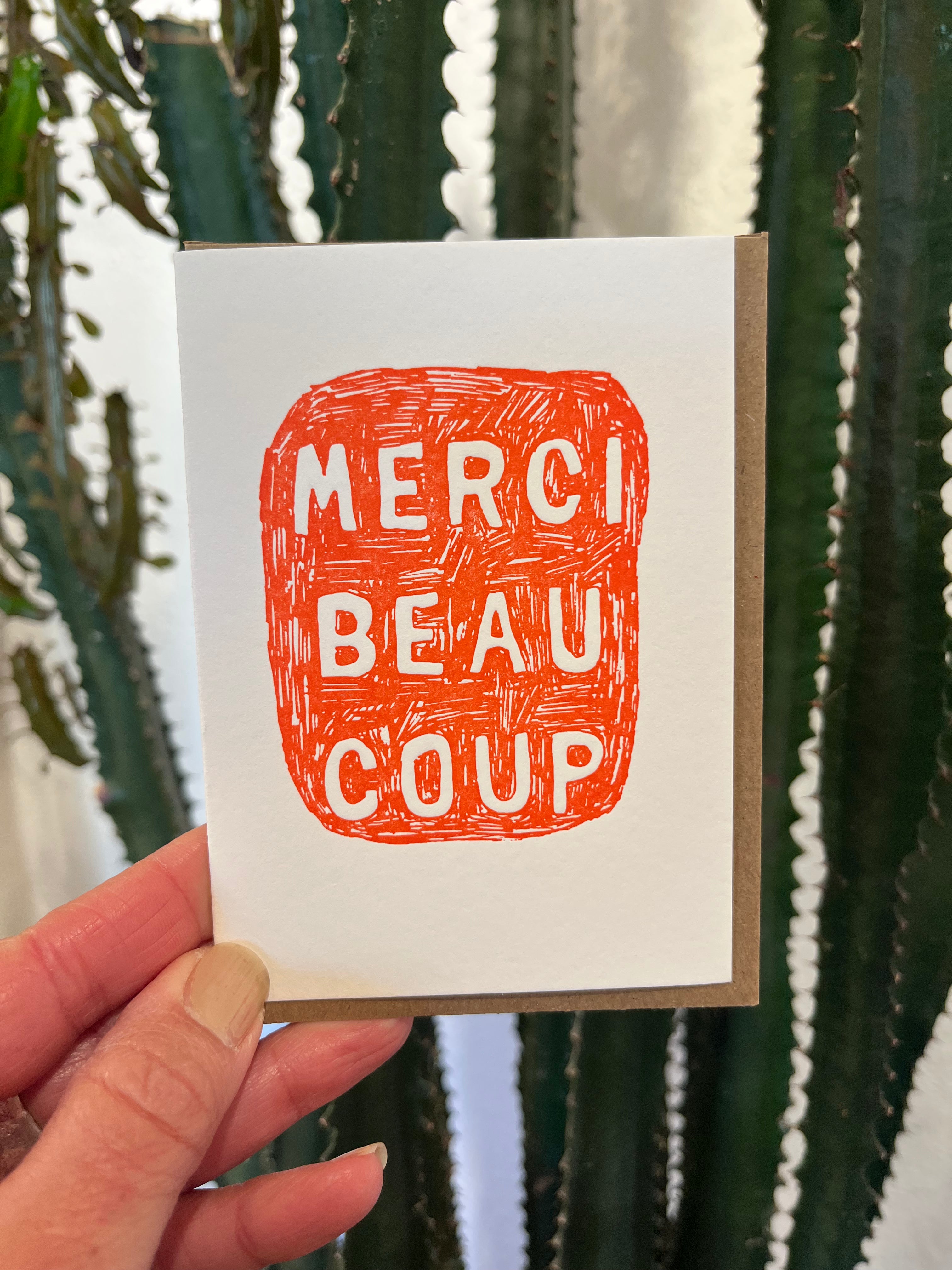 MERCI BEAUCOUP