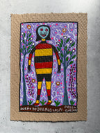 Painting by Lastenia Canayo - El Dueño de Bellaco Caspi