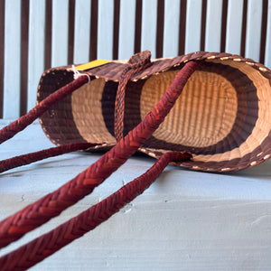 Shoulder Basket  - Handwoven Peruvian Basket