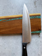 Magnetic Knife block ~ Kingman Turquoise