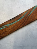 Magnetic Knife block ~ Kingman and peruvian turquoise