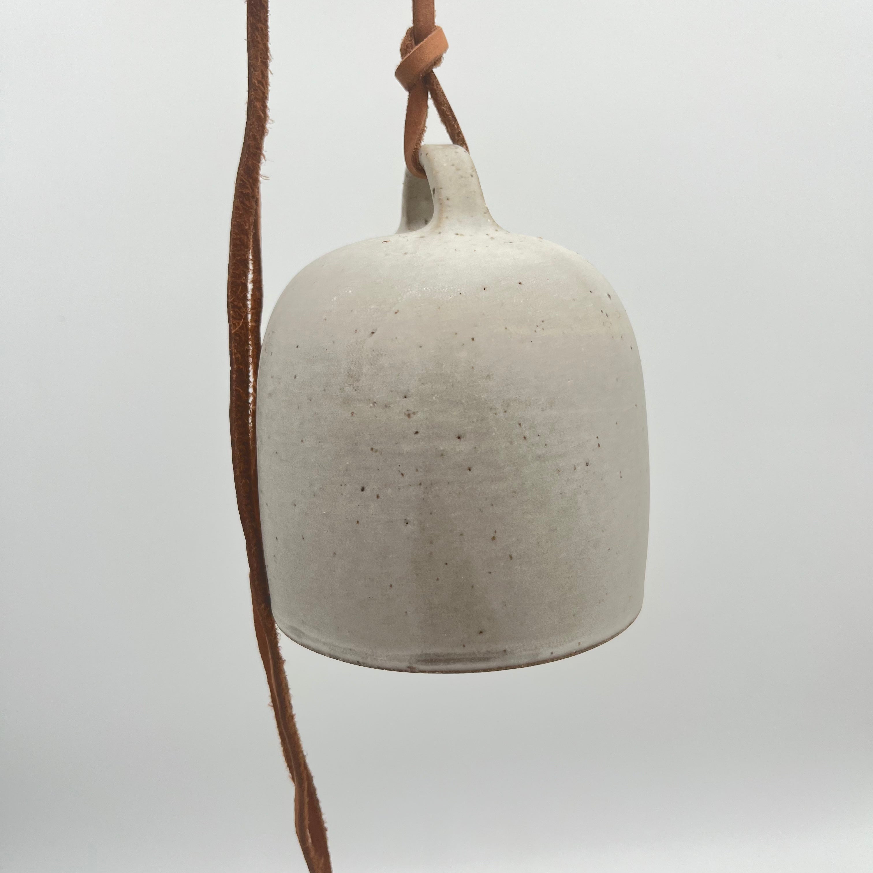 Off White Bell - Stoneware