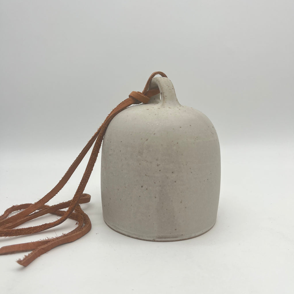 Off White Bell - Stoneware