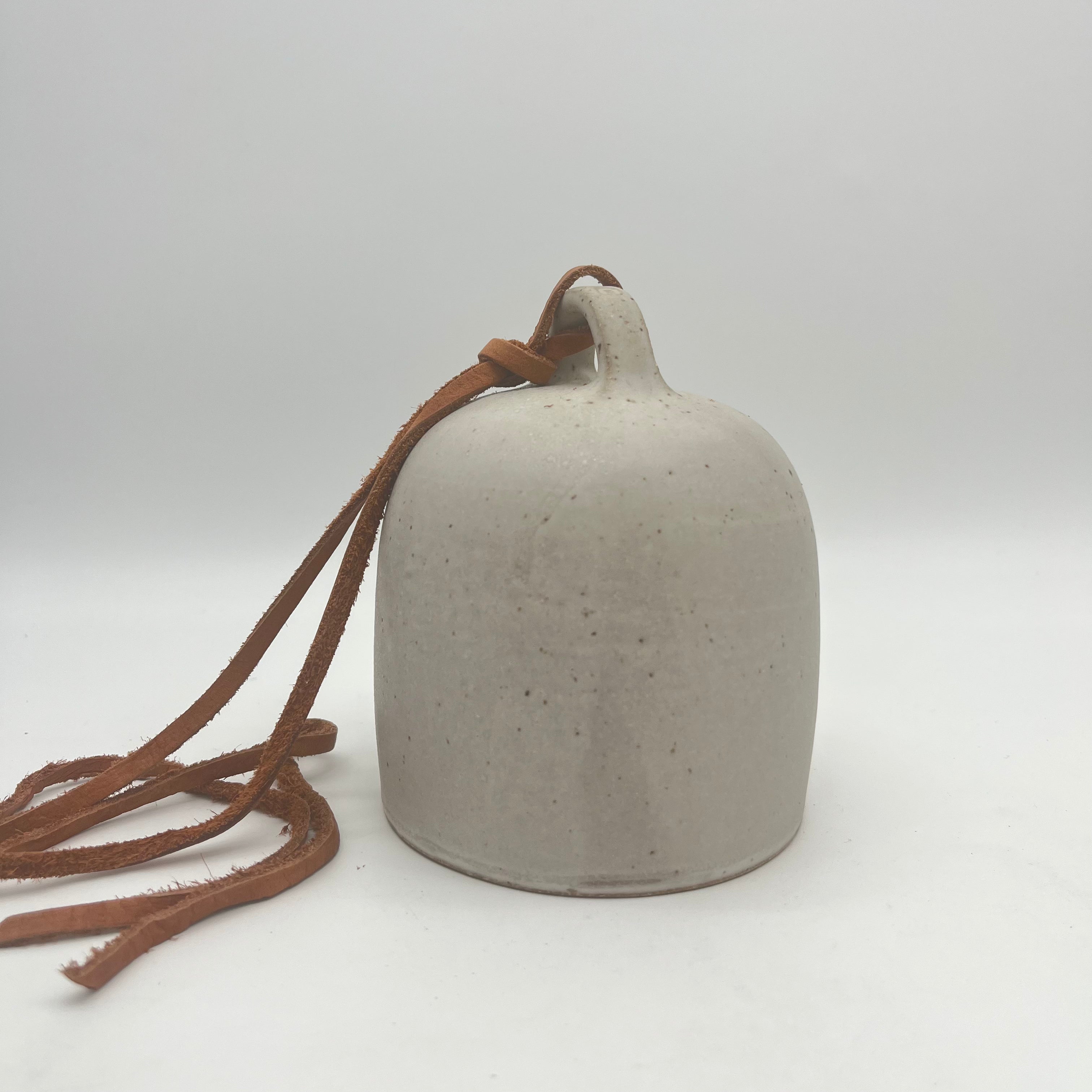 Off White Bell - Stoneware