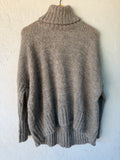 Cape neck sweater - Natural - Large