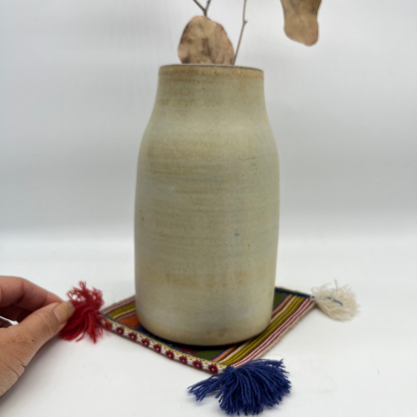 Apricot Vase - Stoneware