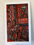 Chifa - Lino Print
