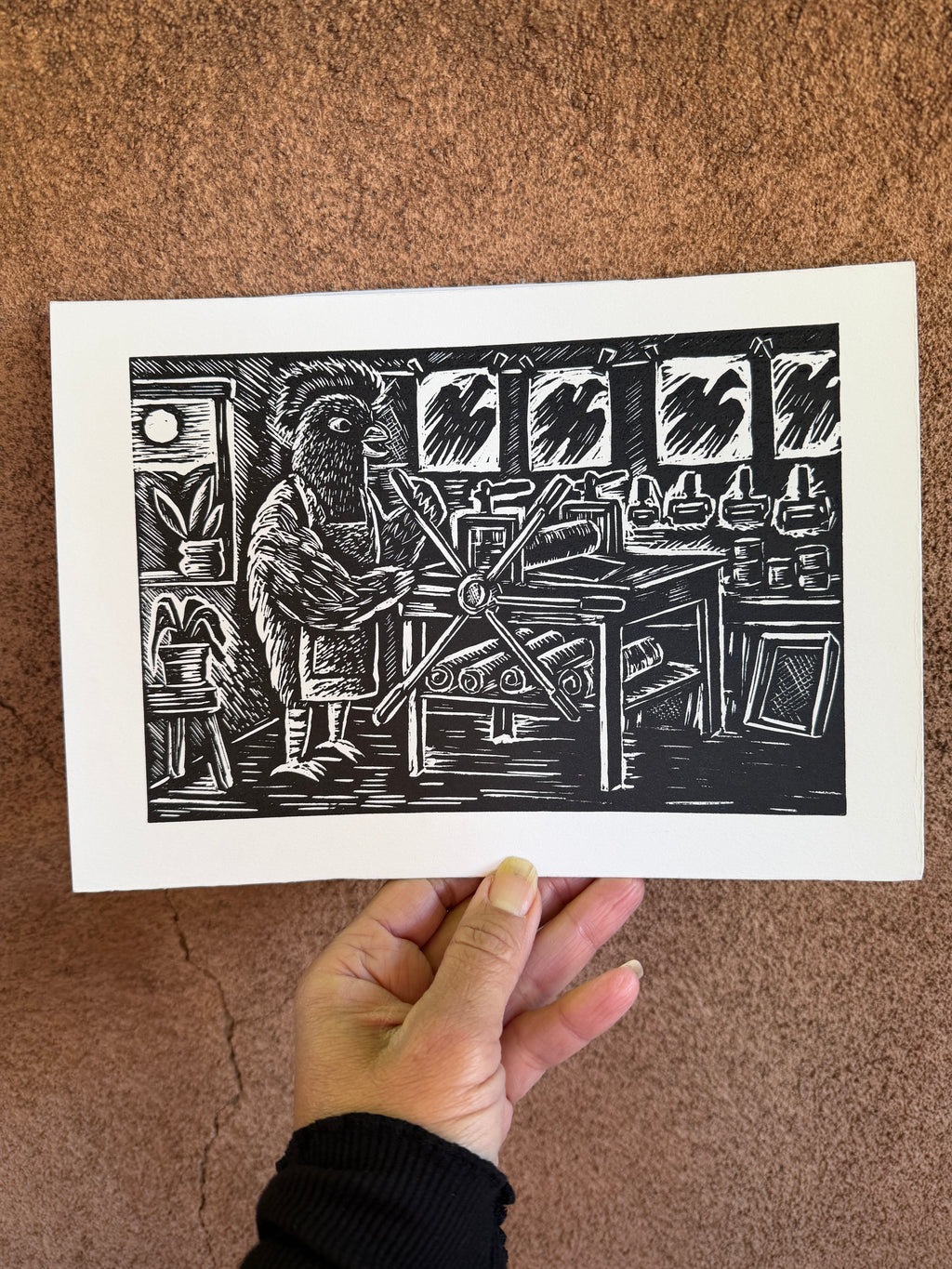 Printmaker - Lino Print