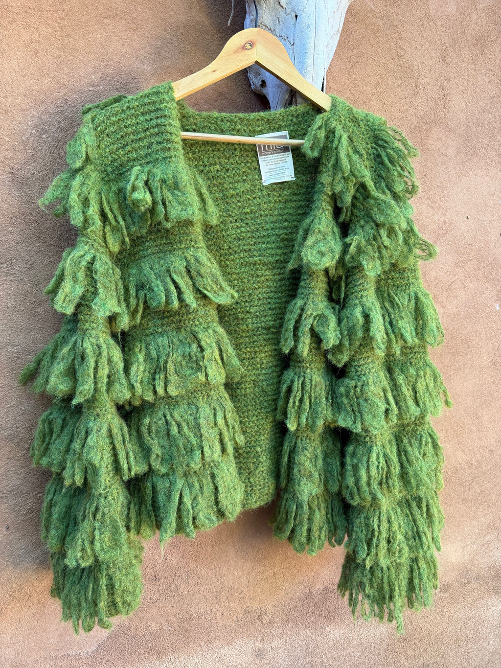 Jacket Fringe - Green - One Size Fits Most