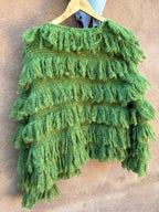 Jacket Fringe - Green - One Size Fits Most