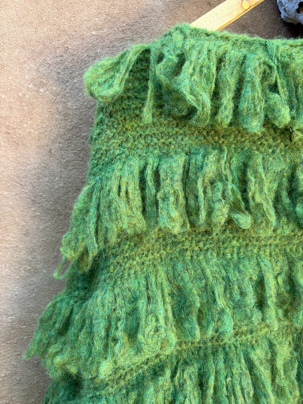 Jacket Fringe - Green - One Size Fits Most