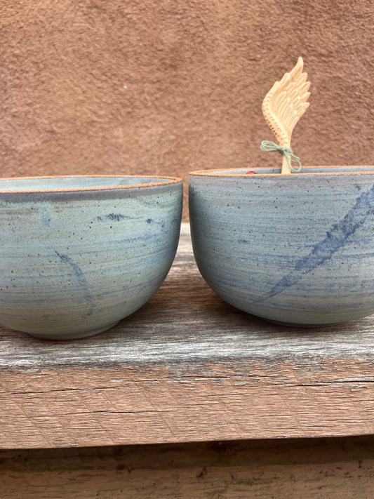 Denim Blue Serving Bowl - Stoneware