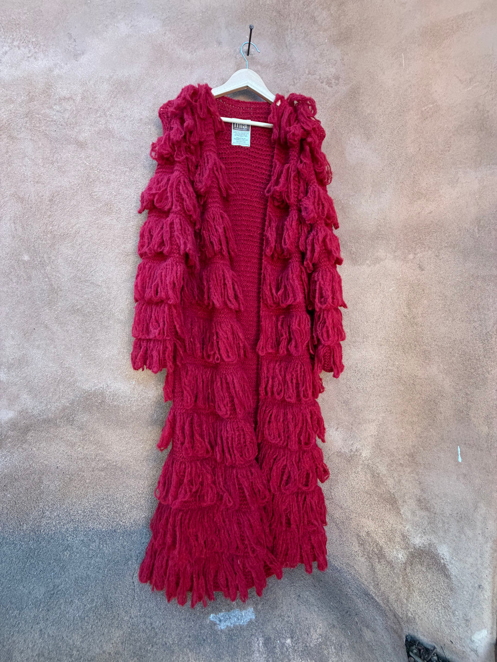 Coat Fringe - Red - One Size Fits Most