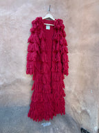 Coat Fringe - Red - One Size Fits Most