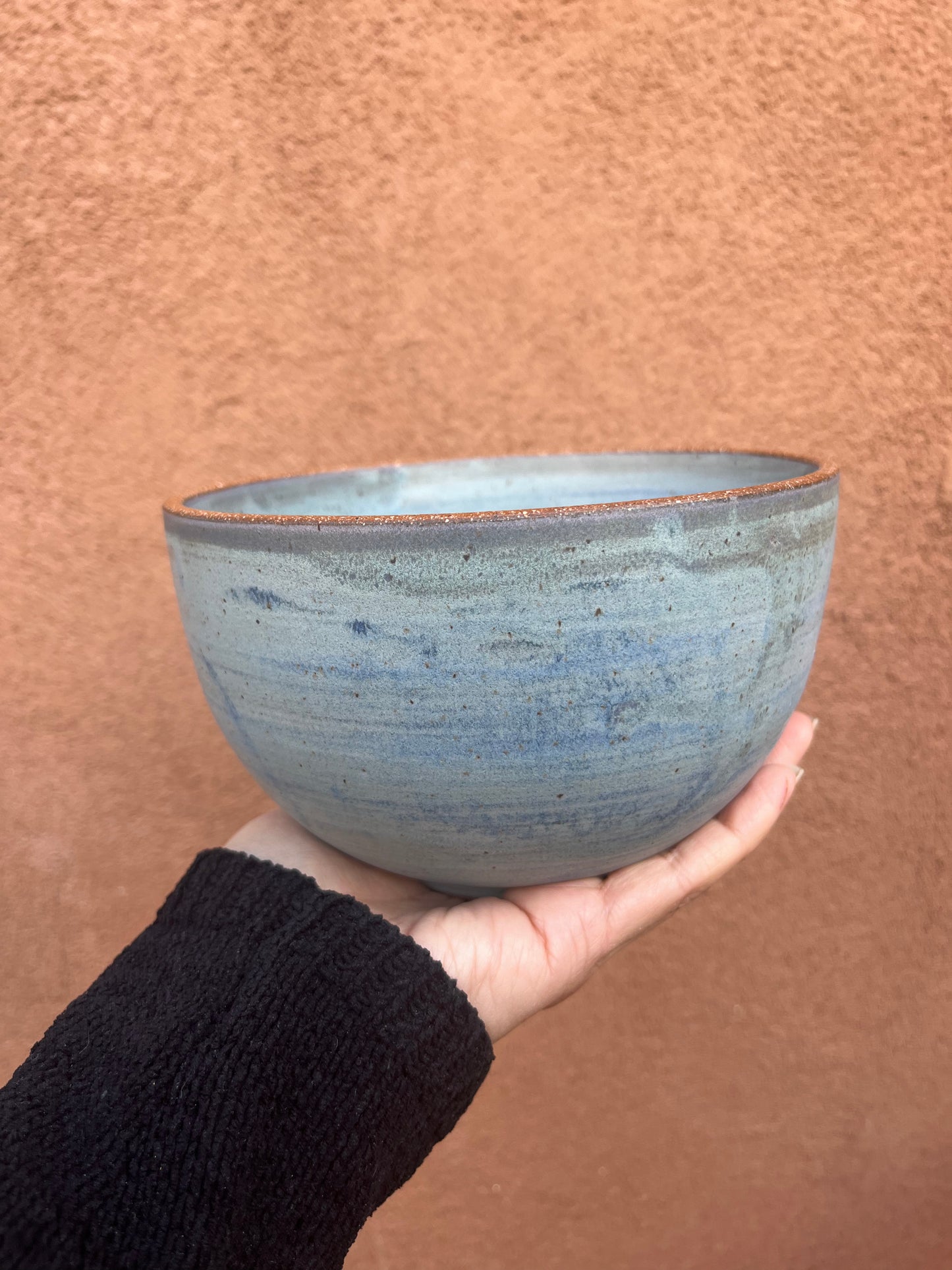 Denim Blue Serving Bowl - Stoneware