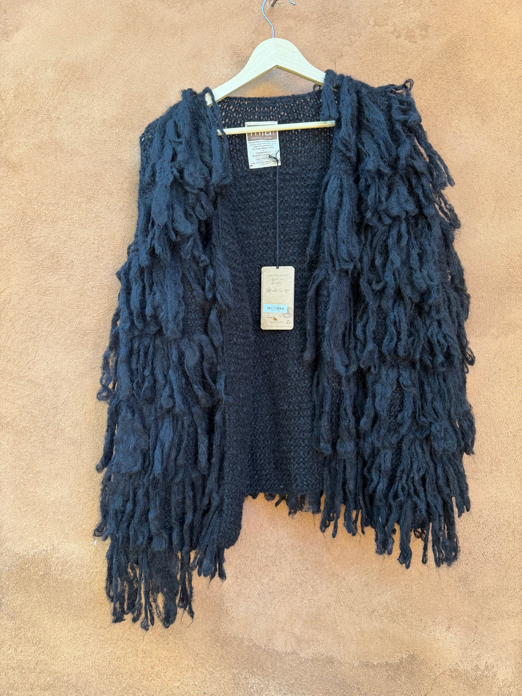 Jacket Fringe - Black - One Size Fits Most