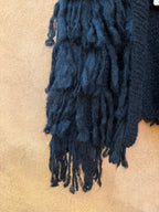 Jacket Fringe - Black - One Size Fits Most