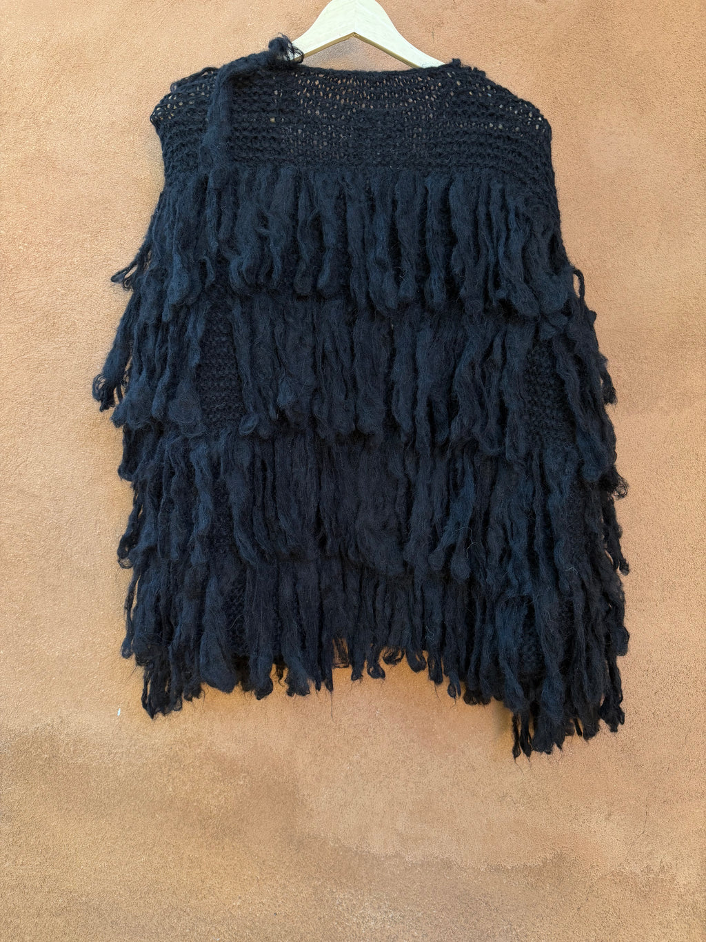 Jacket Fringe - Black - One Size Fits Most