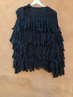Jacket Fringe - Black - One Size Fits Most