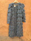 Coat Fringe - Gray - One Size Fits Most