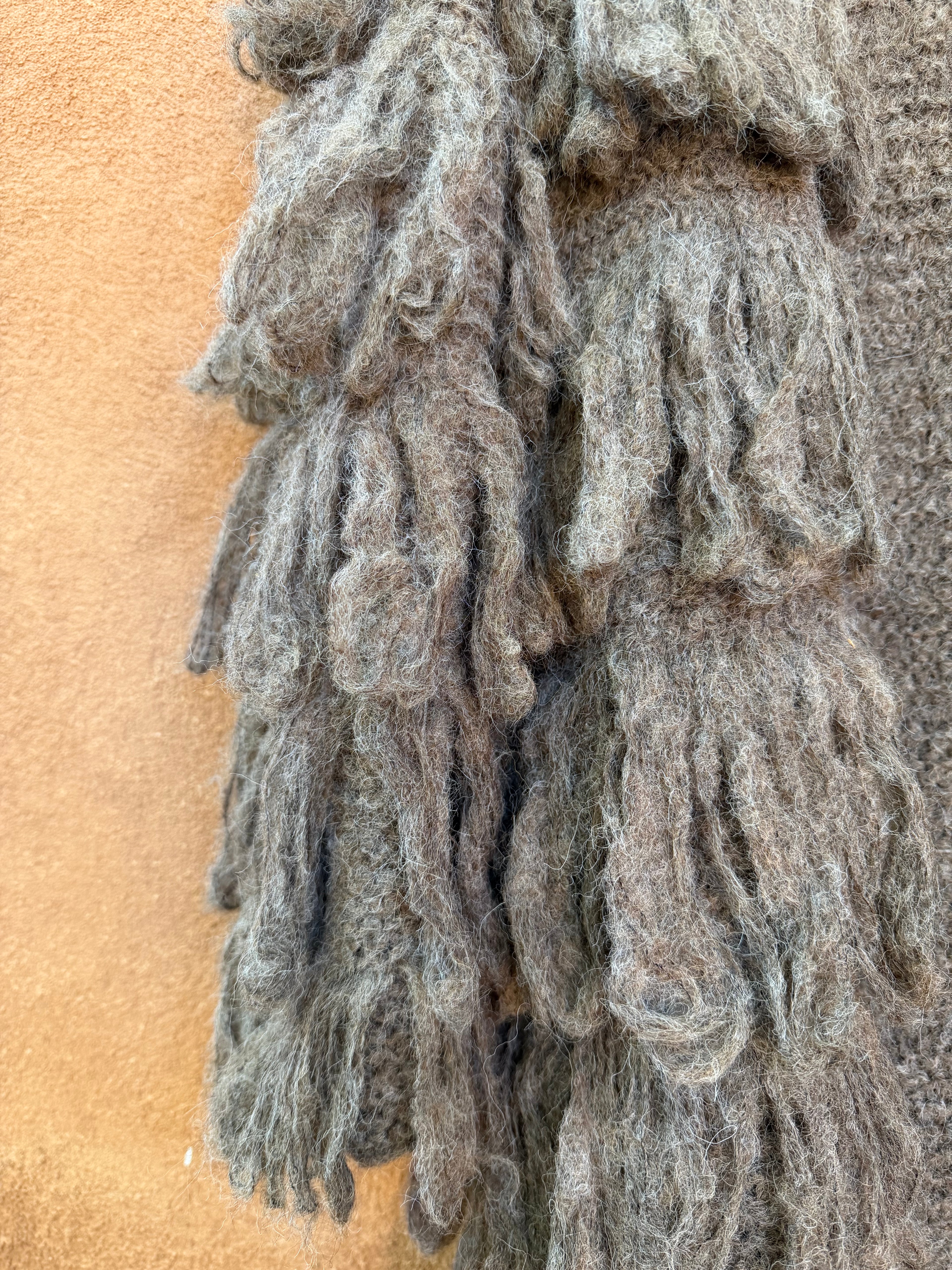 Coat Fringe - Brown - One Size Fits Most