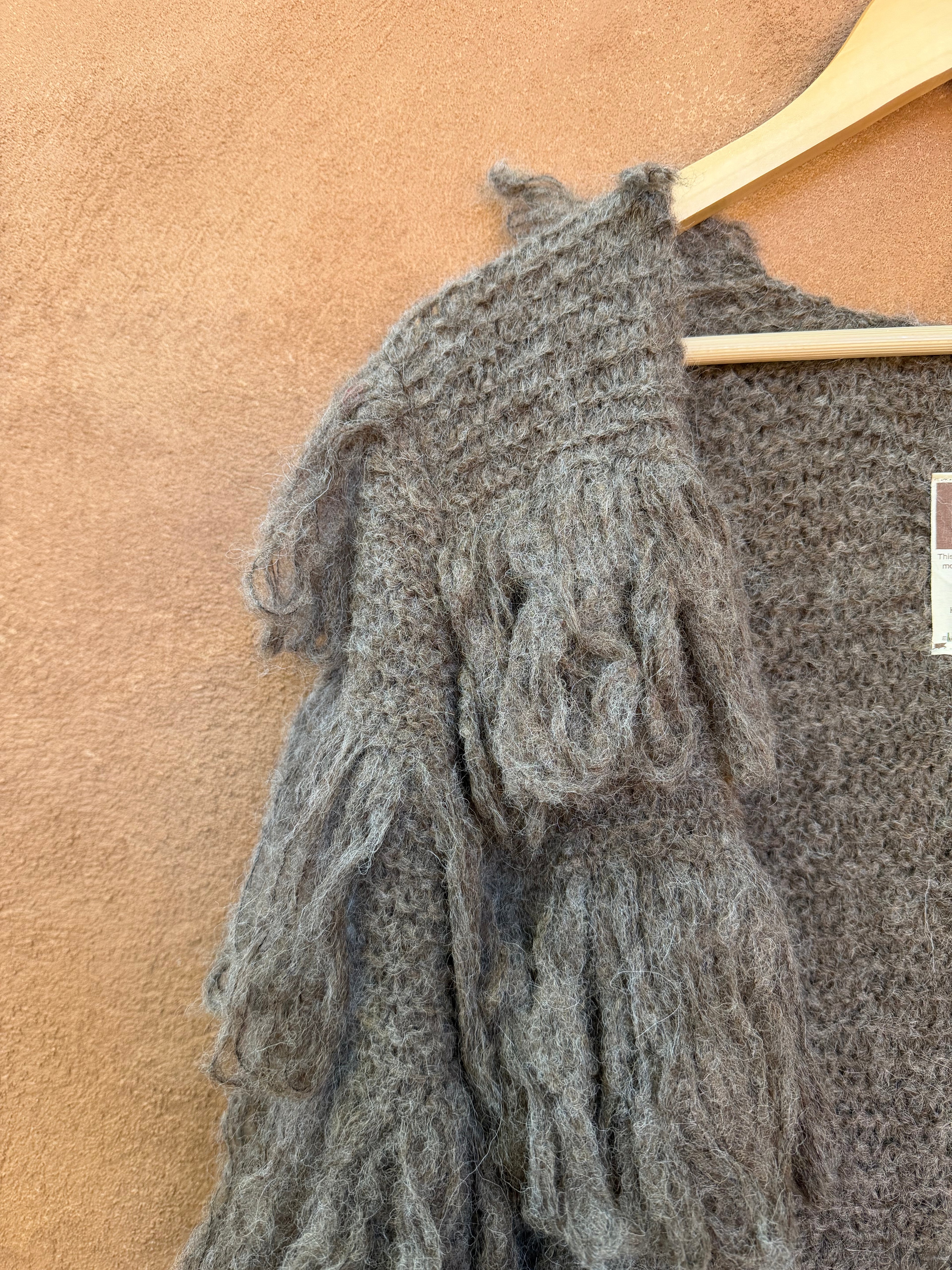 Coat Fringe - Brown - One Size Fits Most