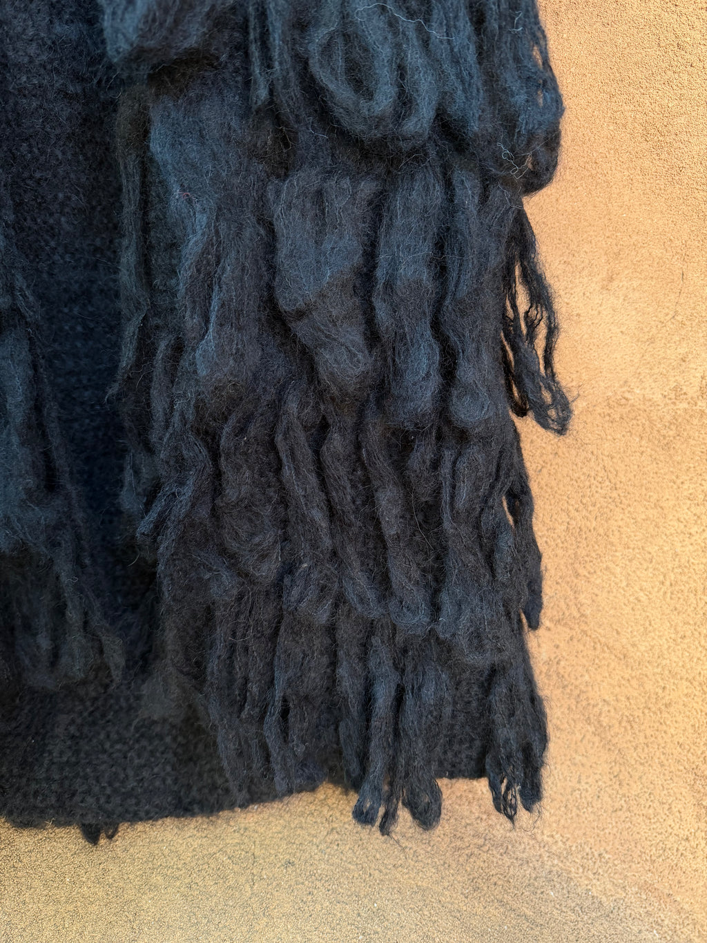Fringe Vest - Black - One Size Fits Most
