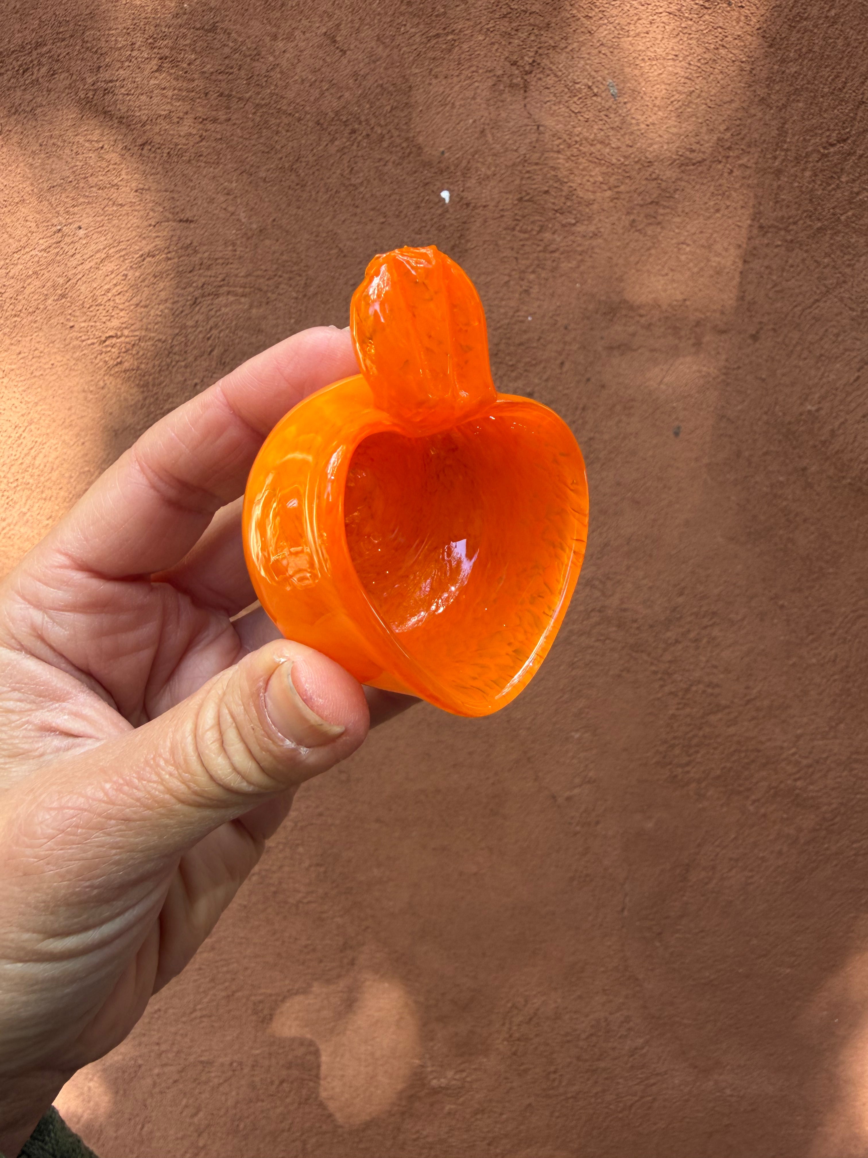 Heart Bowl ~ orange ~ xs