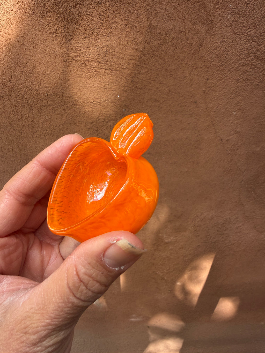 Heart Bowl ~ orange ~ xs