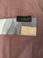 Front tie top - Linen