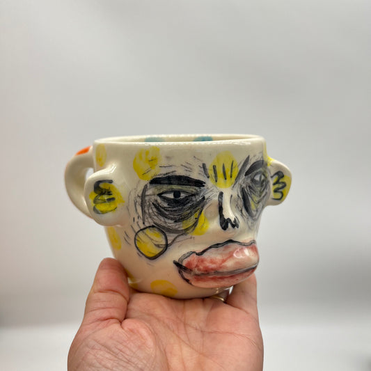 Face Mug ~ Porcelain