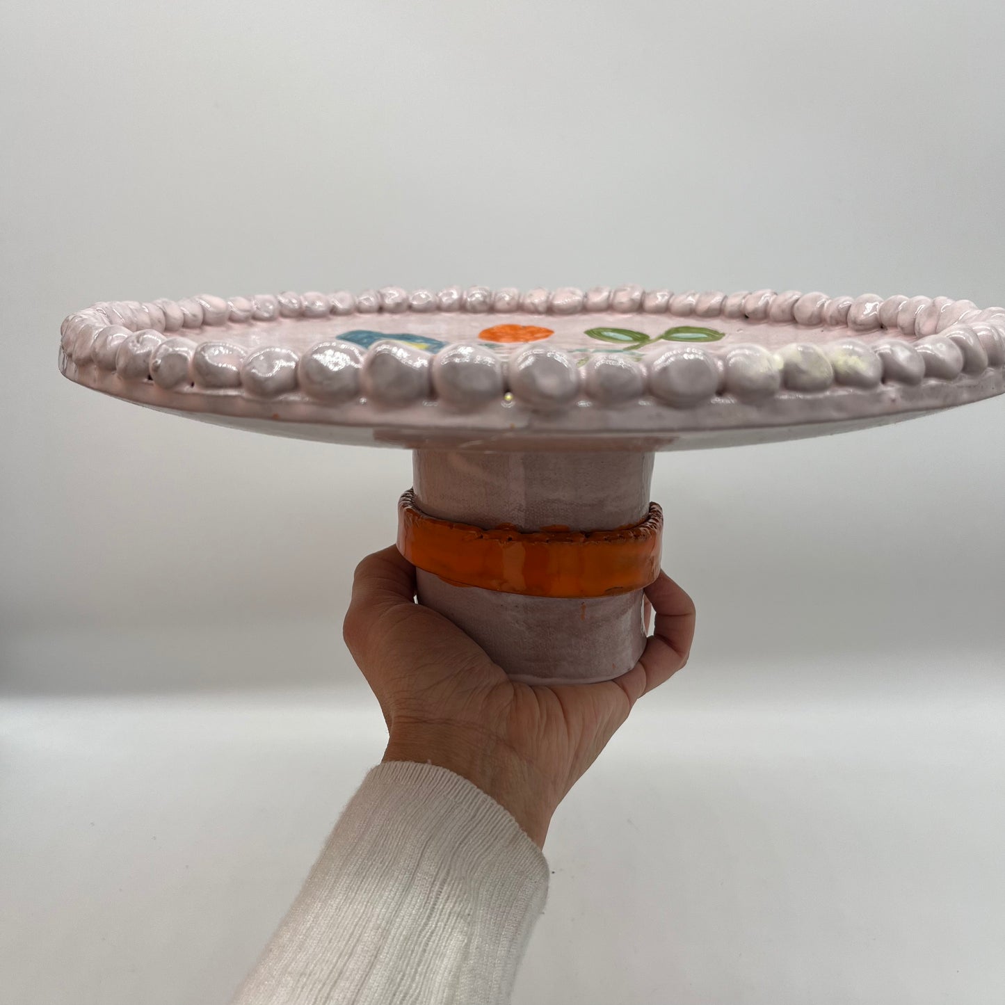 Cake Stand - Baby Pink