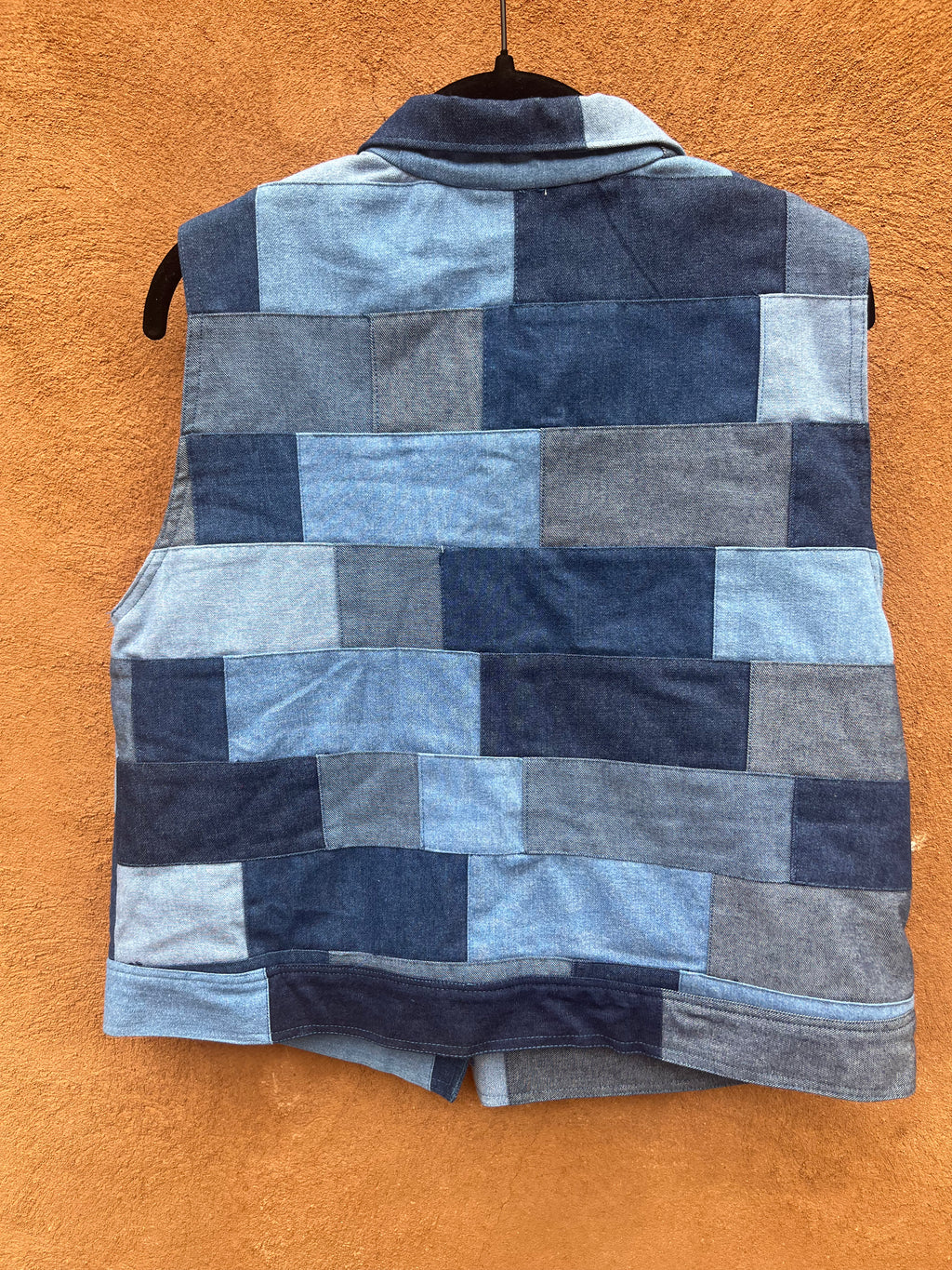 Vest - Jean patchwork
