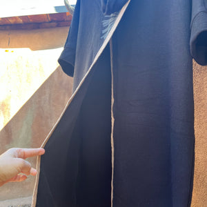 Open Tunic ~  Natural & Black