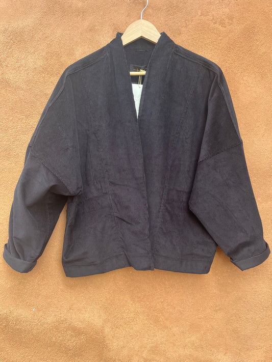 Kimono Corduroy - Blazer - Black