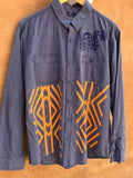 Upcycled Button down Shirt - American Rag - Large