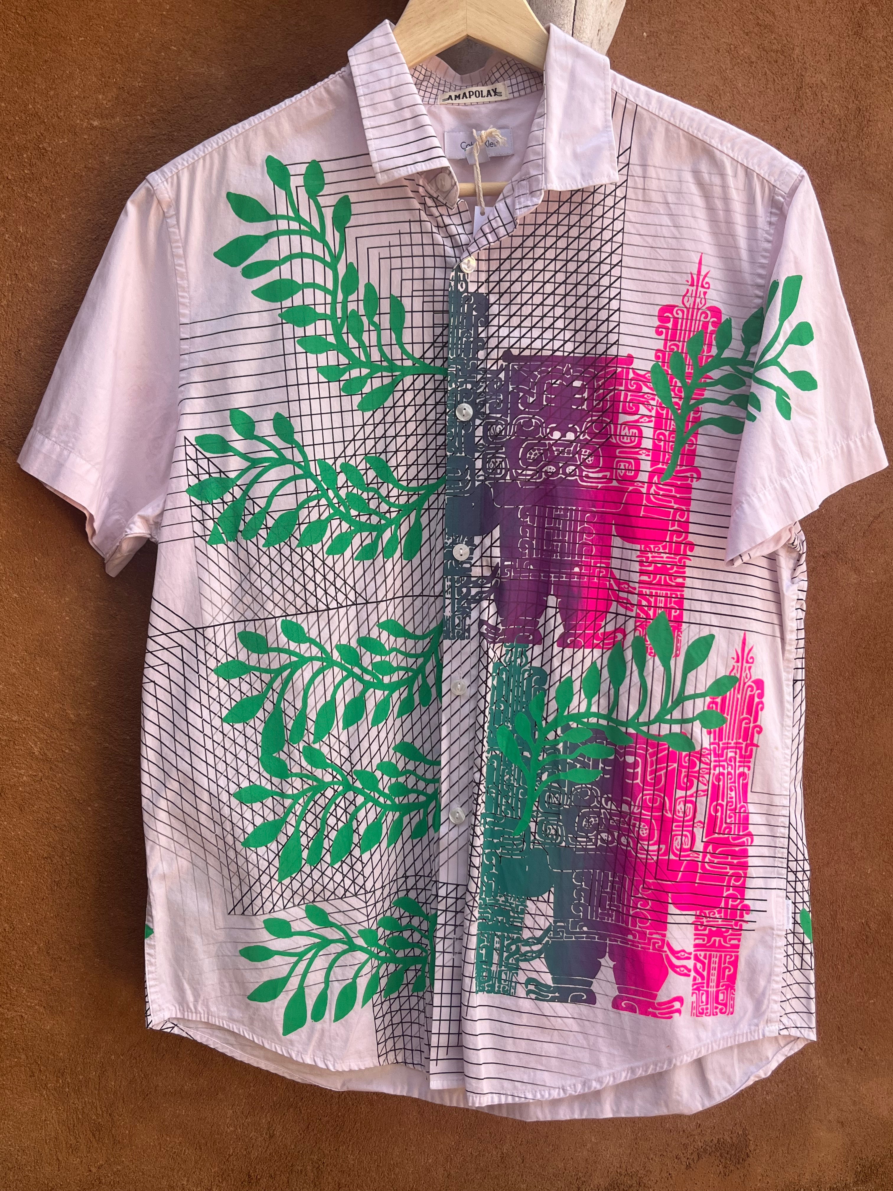 Upcycled - Collared Shirt - Small