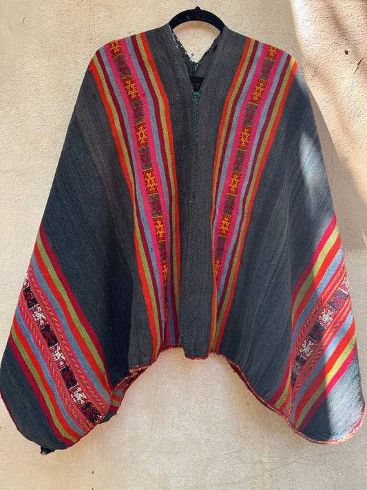 Traditional Poncho ~ Handwoven
