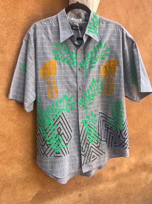 Upcycled Collared Shirt - Large