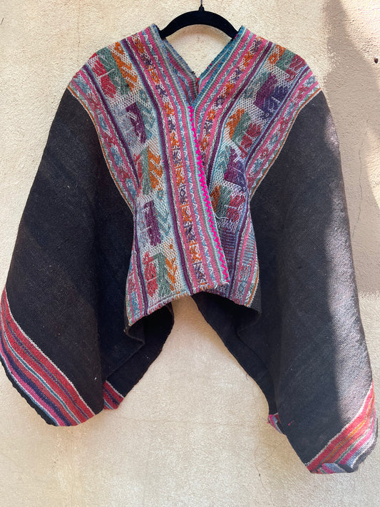 Traditional Poncho ~ Handwoven