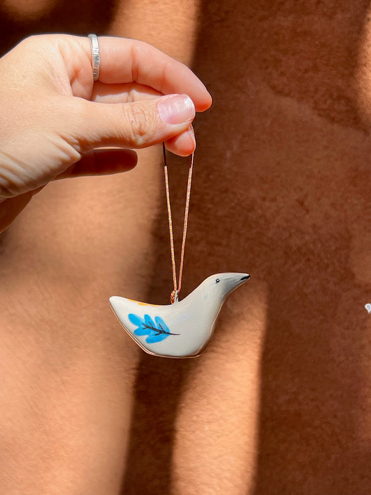 Bird Ornament - Clay