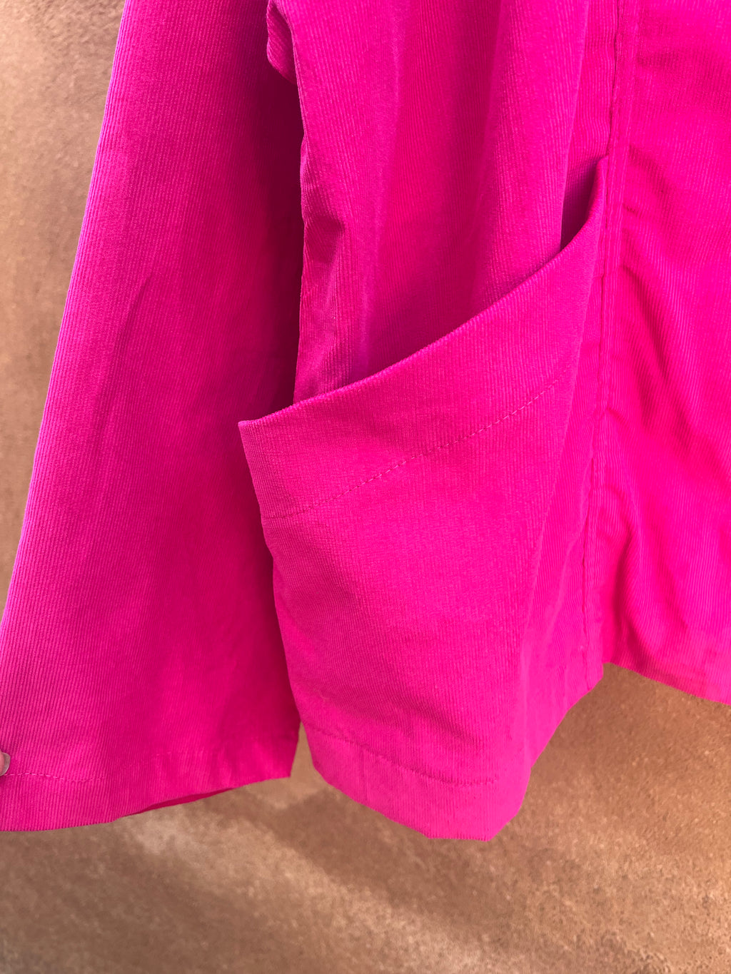 Kimono Corduroy - Blazer - Fucsia