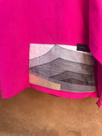 Kimono Corduroy - Blazer - Fucsia