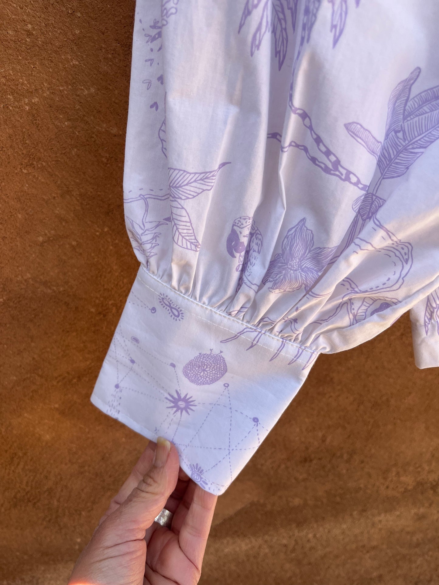 Moon Blouse - Small - Lavender