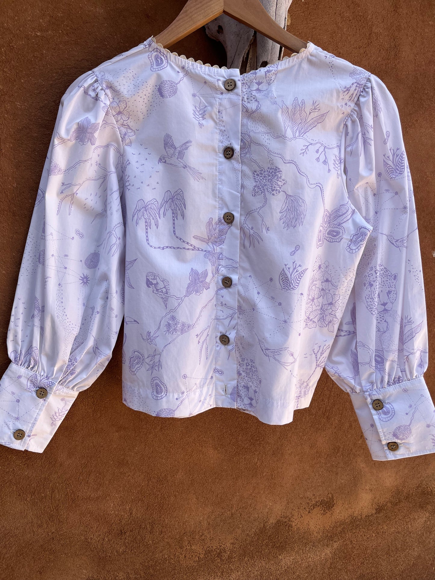 Moon Blouse - Small - Lavender