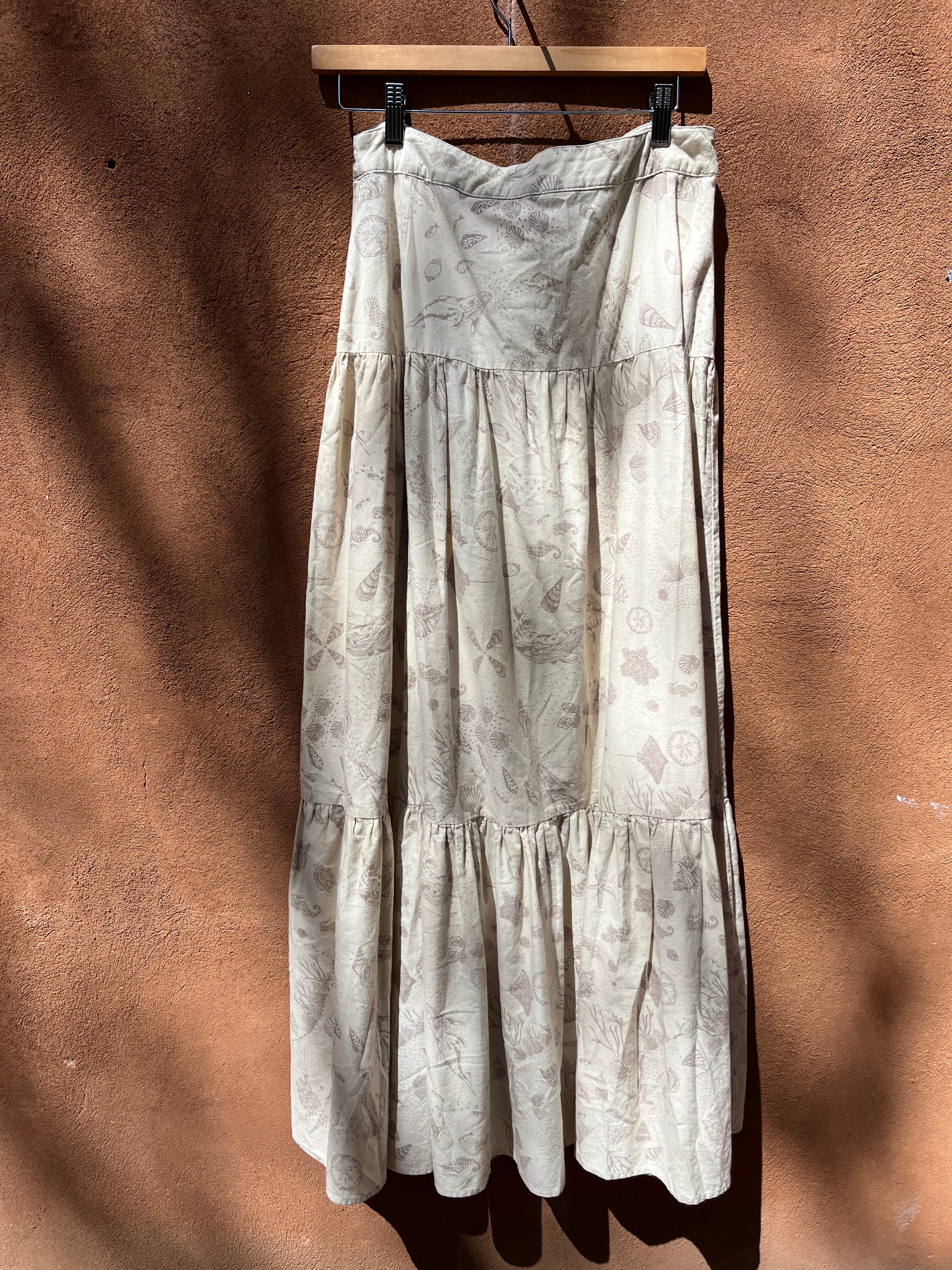 Pacific Skirt - 100% Peruvian Cotton - 3 sizes